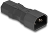 Picture of Delock Power Adapter IEC 60320 - C14 to C13, male / female, 10 A, straight