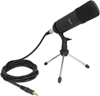 Picture of Delock Professional Computer Podcasting Microphone with XLR connector and 3 pin stereo jack male + adapter cable for Smartphone and Tablet