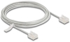 Picture of Delock RJ45 Network Cable Cat.6 UTP Ultra Slim 3 m grey with short plugs