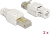 Picture of Delock RJ45 plug Cat.5e UTP toolfree 2 pieces  