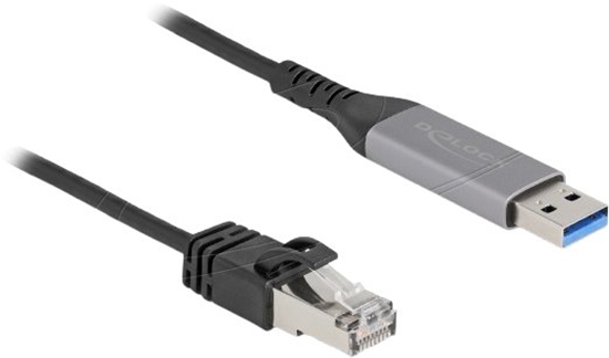 Picture of Delock USB LAN Cable USB Type-A to RJ45 Gigabit Ethernet 2 m
