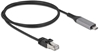 Picture of Delock USB LAN Cable USB Type-C™ to RJ45 Gigabit Ethernet 1 m