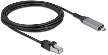 Attēls no Delock USB LAN Cable USB Type-C™ to RJ45 Gigabit Ethernet 3 m