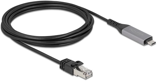 Picture of Delock USB LAN Cable USB Type-C™ to RJ45 Gigabit Ethernet 3 m