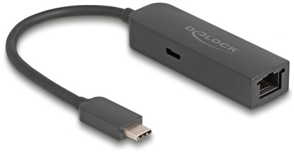 Attēls no Delock USB Type-C™ Adapter to 2.5 Gigabit LAN with Power Delivery 100 watt