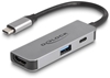 Picture of Delock USB Type-C™ Adapter to HDMI 4K 60 Hz with USB Type-A and USB Type-C™ PD 95 W