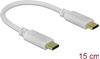 Picture of Delock USB Type-C™ Charging Cable 15 cm PD 100 W with E-Marker