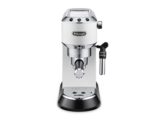 Picture of Delonghi | Dedica Pump Espresso | EC685W | Pump pressure 15 bar | Built-in milk frother | Semi-automatic | 1300 W | White