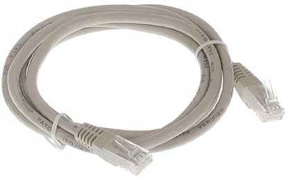 Attēls no Delta PATCHCORD RJ45/6/1.5-GREY 1.5 m