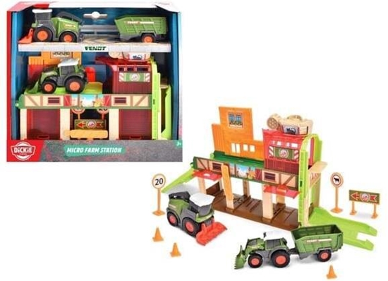 Изображение Dickie Micro Farm Station 3 Fendt Vehicles    203733003