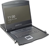 Picture of Digitus 19\" LCD KVM Console, 1-Port VGA, US Keyboard