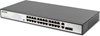 Picture of Digitus 24-port Fast Ethernet PoE network switch, 19-inch, unmanaged, 2 GE uplink ports, SFP, 370 W, af/at
