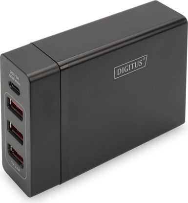 Attēls no Digitus 4-Port Universal USB Charging Adapter, USB Type-C?