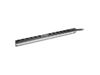 Picture of Digitus aluminum outlet strip with overload protection, 12 safety outlets, 2 x 2 m supply safety plug