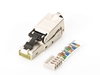 Изображение Digitus CAT 6A Field Termination Plug, STP  with dust cap, bend relief