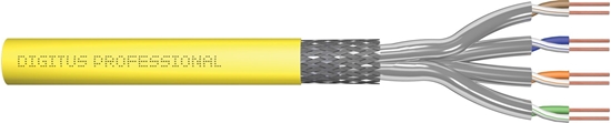 Picture of Digitus Cat.7A S/FTP, installation cable, 500 m, simplex, Cca