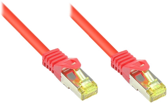 Picture of Digitus Good Connections  Patchkabel m. Cat.7 Rohkabel  rot 1,5m