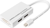Picture of Digitus Mini DisplayPort Adapter / Converter - Mini DP to DisplayPort, HDMI + DVI