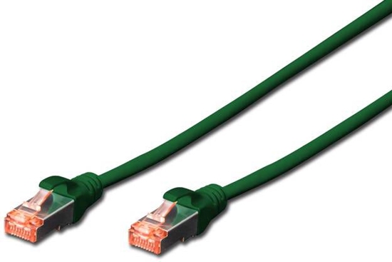 Picture of Digitus Patchcord krosowany, S/FTP, Cat6, 0.25m, zielony (DK-1644-0025/G)