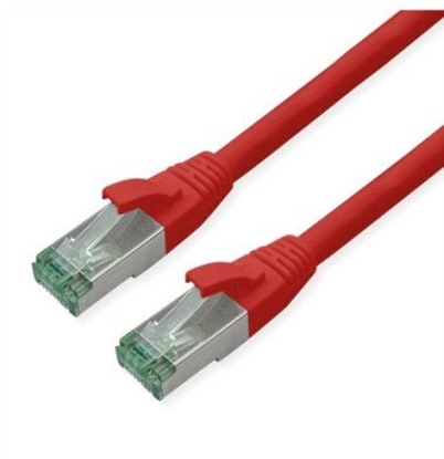 Picture of Digitus ROLINE RM S/FTP (PiMF) Patch Cord Cat.6A, czerwony, 10 m
