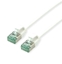 Attēls no Digitus ROLINE RM U/FTP DataCenter Patch Cord Cat.6A (Class EA), wski, biay, 0,3 m