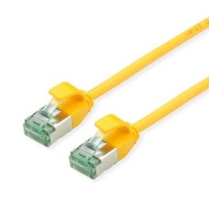 Изображение Digitus ROLINE RM U/FTP DataCenter Patch Cord Cat.6A (Class EA), wski, óty, 0,5 m