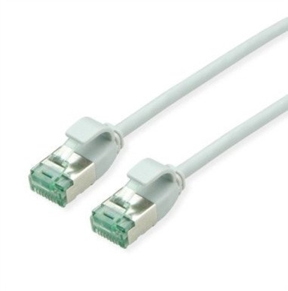 Изображение Digitus ROLINE RM U/FTP DataCenter Patch Cord Cat.6A (Class EA), wski, szary, 2 m
