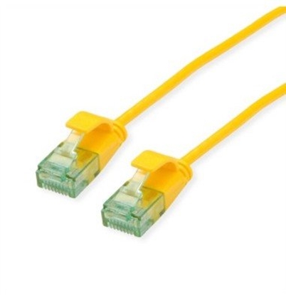 Изображение Digitus ROLINE RM UTP Data Center Patch Cord Cat.6A (Class EA), wski, óty, 3 m