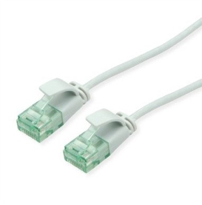 Attēls no Digitus ROLINE RM UTP Data Center Patch Cord Cat.6A (Class EA), wski, szary, 0,3 m