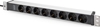Picture of Digitus Socket Strip with Aluminum Profile, 8-way safety socket, 2 m cable, IEC C20 plug