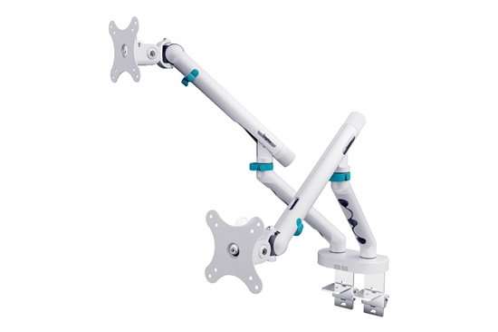 Изображение Digitus TIS dual '35' TFT, mech. Feder Max.10KG weiß