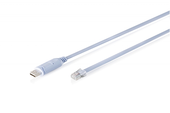 Picture of Digitus USB 2.0 to RJ45 console adapter cable, FTDI chipset, 180 cm