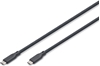Picture of Digitus USB silicone cable, USB 10Gbps, 0.5m, black