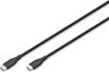 Picture of Digitus USB-C silicone connection cable, 1m, black