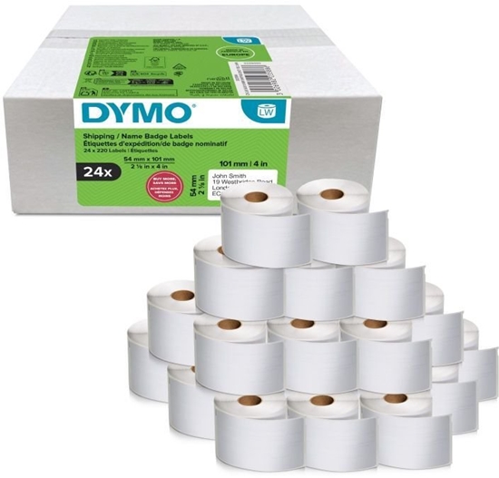 Picture of Dymo Dymo Label 2223588 / LabelWriter S0722430 24-Pack White
