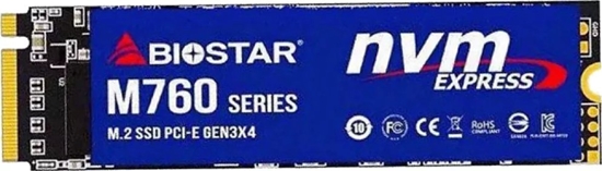 Picture of Dysk SSD Biostar M760 256GB M.2 2280 PCI-E x4 Gen3 NVMe (M760-256GB)