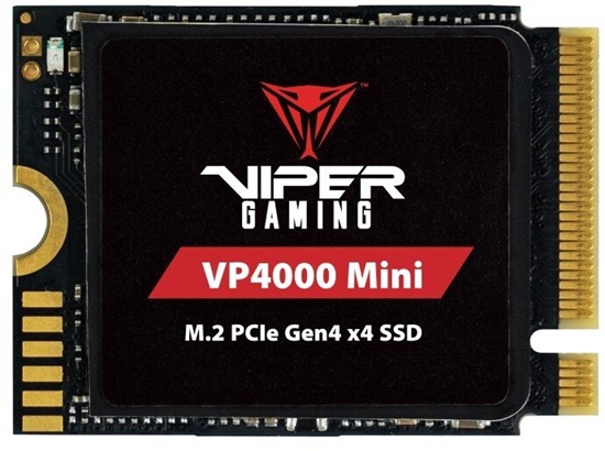 Изображение Dysk SSD Patriot VP4000 Mini 500GB M.2 2230 PCI-E x4 Gen4 NVMe (VP4000M500GM23)