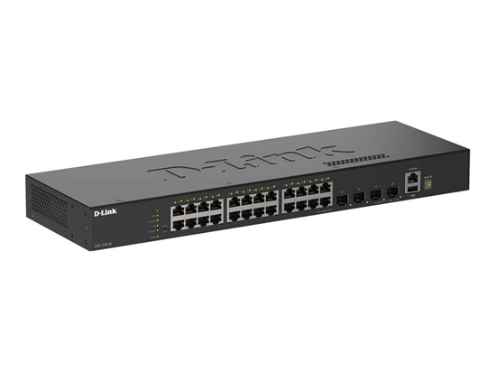 Изображение D-Link DGS-1530-28/E 24-Port Gigabit Stackable Smart Managed Switch | D-Link