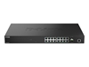 Picture of D-Link DMS-1250-18/E tīkla pārslēgs Vadīts L2 2.5G Ethernet (100/1000/2500) Melns