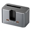 Picture of Dual Bay Docking Station, M.2 SATA/ NVME, 2.5"/3.5" SSD/HDD, 2x USB-A, USB-C