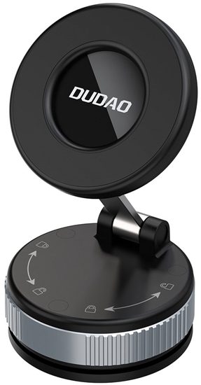Picture of Dudao Uchwyt samochodowy Dudao F24PRO kompatybilny z MagSafe z przyssawk na szyb lub desk rozdzielcz - czarny