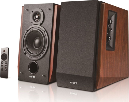 Picture of Edifier Active Bluetooth Bookshelf Speakers R1700BTS Brown  Bluetooth  Wireless(Atv.iepak.)