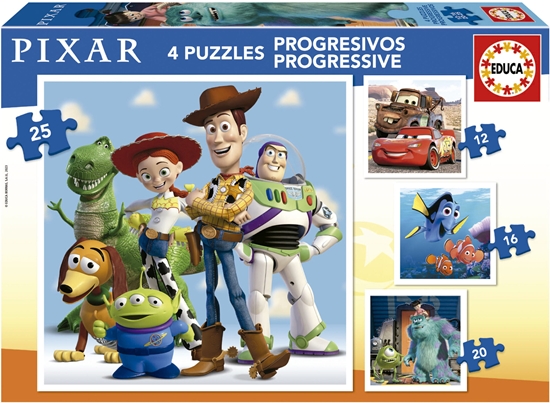 Изображение Educa Educa 12-16-20-25 Disney Pixar