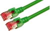 Изображение EFB EFB RJ45 Patchkabel S/FTP Cat.6 LSZH 30m GRUEN reines Kupfer Laengenaufdruck auf Knickschutztuelle patentiert