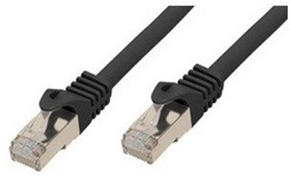 Attēls no Eigenbrand BASIC-S Kabel S/FTP PIMF Kabel surowy Cat.7 czarny 15,0m