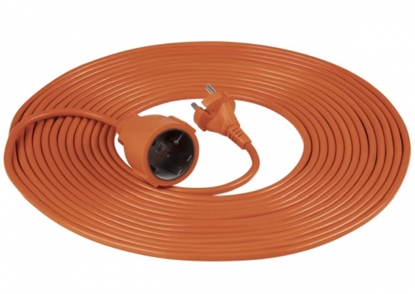 Attēls no Elektrības pagarinātājs PVC IP20 10m 1x2P, H03VV-F 2x1mm2