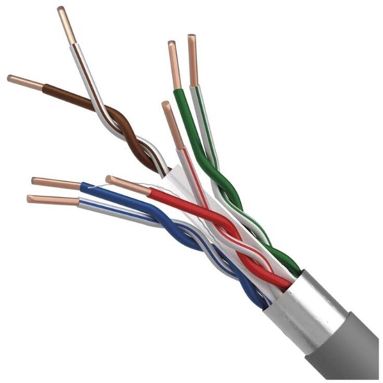 Изображение Emos Kabel F/UTP CAT6 23AWG ciets vara Eca CU/FTP/CAT6/EMOS (8592920146217)