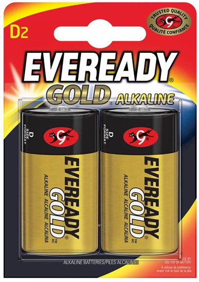 Picture of Energizer Bateria EVEREADY GOLD from ENERGIZER, D, LR20, 1,5V, CP2 EU, 2 szt.