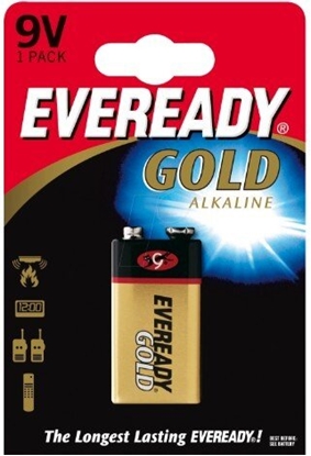 Attēls no Energizer Bateria EVEREADY GOLD from ENERGIZER, E, 6LR61, 9V, CP1 EU, 1 szt.