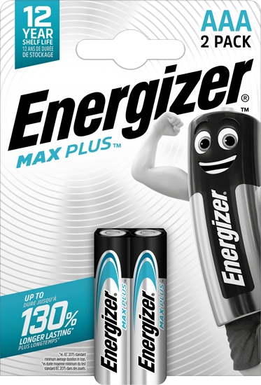 Picture of Energizer battery Max Plus Alkaline AAA CP2